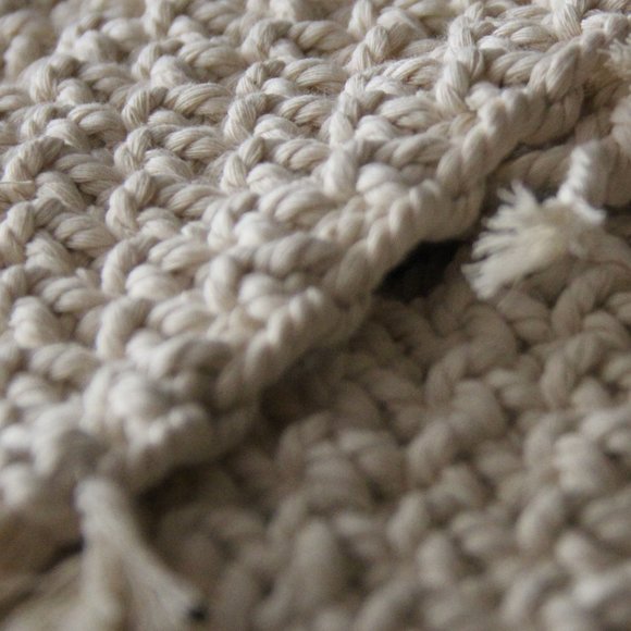 Mug Rug / Coaster  Macrame Knots Hand Crafted - Picture 9 of 12